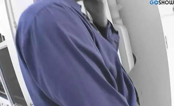 Exotic ebony seductress teases his cock